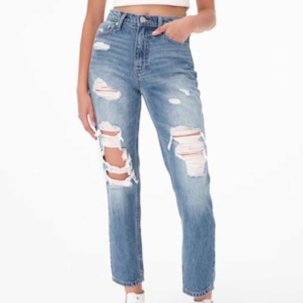 Aeropostale High-Rise Mom Jean - Size 10